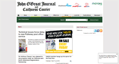 Desktop Screenshot of johnogroat-journal.co.uk